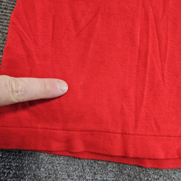 VTG Ichi Ban Tokyo LONG LIFE Kotobuki Shirt Mens M Red Short Sleeve Japan Made - Picture 3 of 11